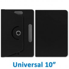 Capa Universal Giratória Tablet 10" Polegadas - Preta